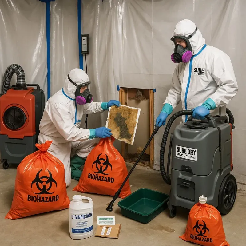 Contaminated Water Handling Protocols process in Rock Creek, MN