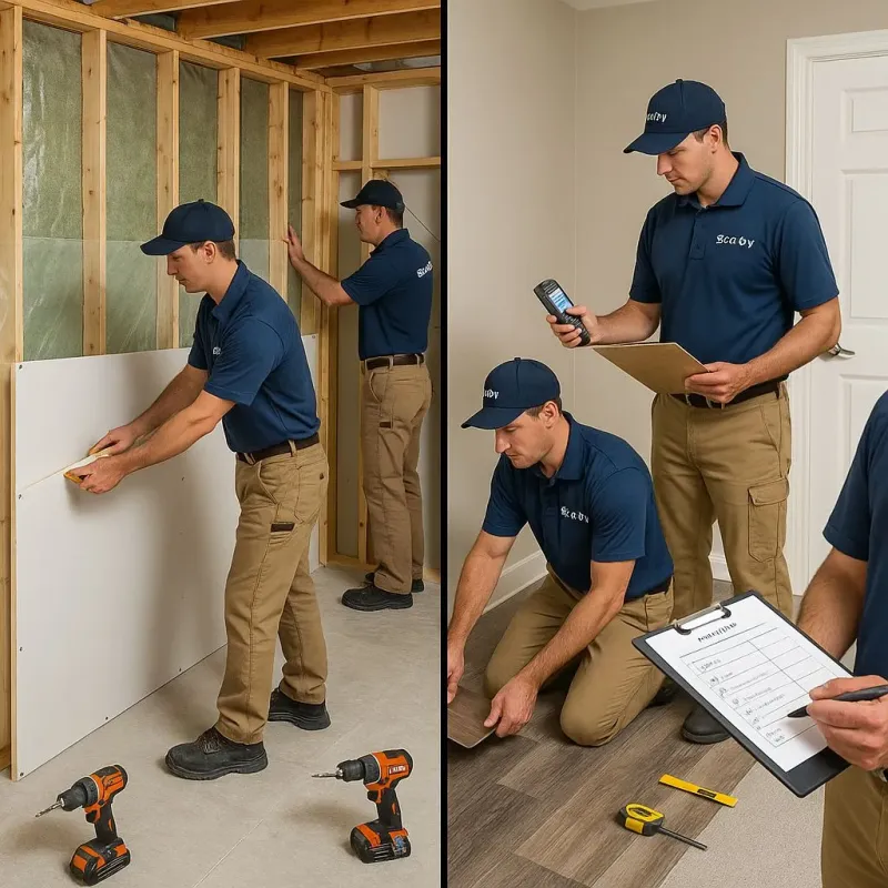 Repairs and Reconstruction process in Rock Creek, MN